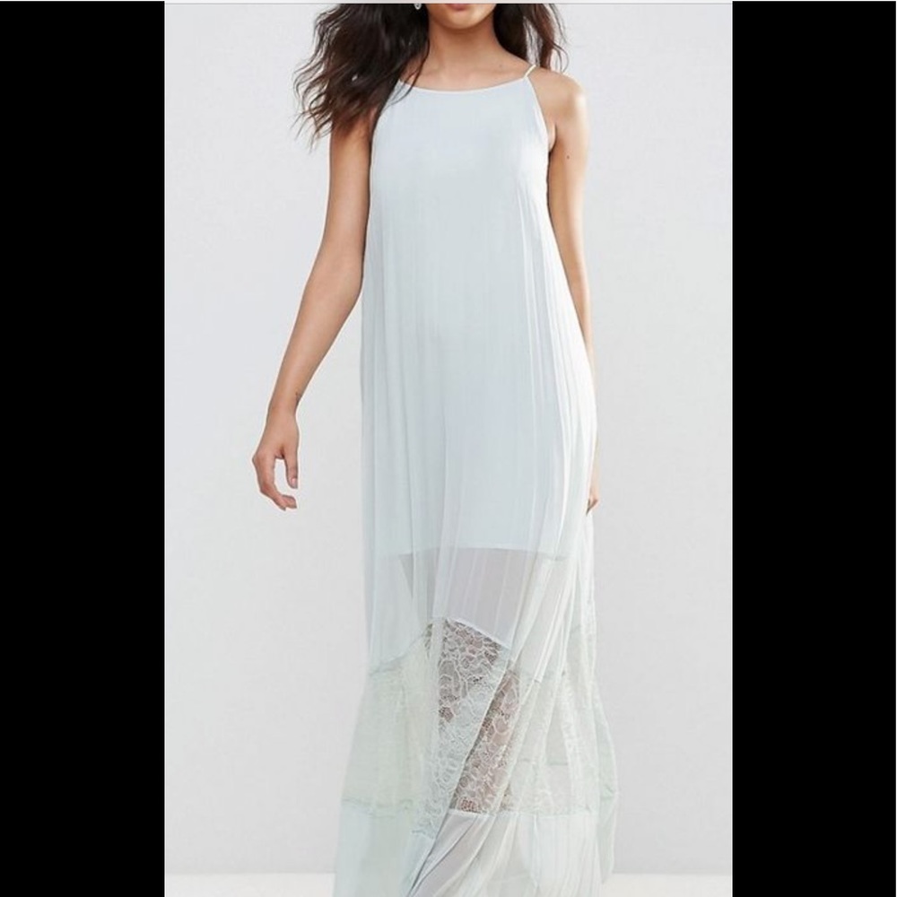 BCBG Generation Pleated Maxi Dress